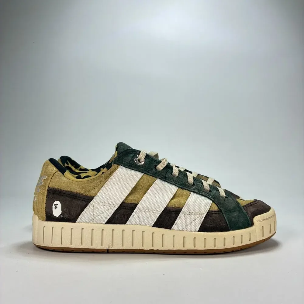adidas x BAPE N BAPE Sand White Camo Skate Sneakers Shoes IE6118 Men's Size 7.5